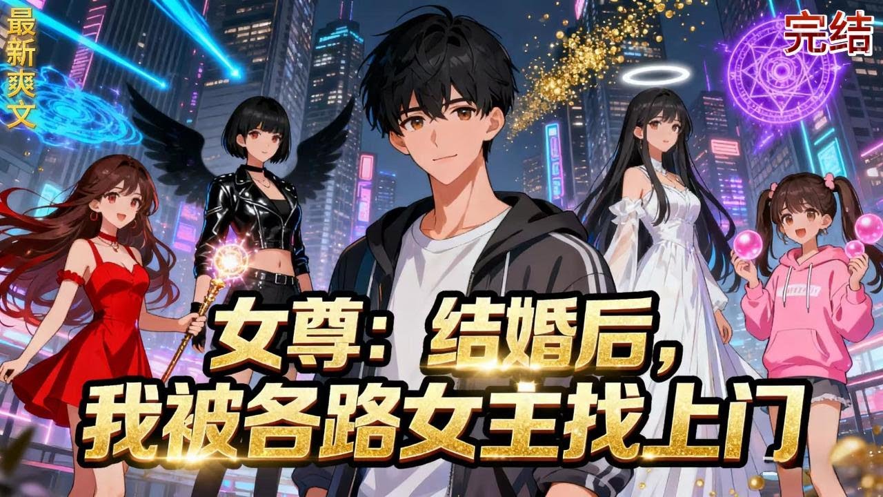 完结《女尊结婚后，我被各路女主找上门》温铭穿越到女尊世界的第二十四岁的某日。做了一个梦。有个自称重生之神的家伙告诉他：“抱歉，最近重生女主的真心人紧缺。”……#小说  #推文  #重生 #爽文 #有聲