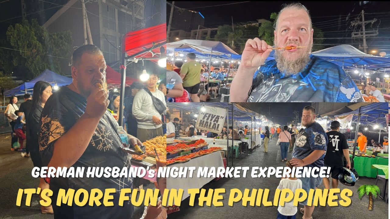 Hindi ko inexpect! 😱Grabe reaction niya sa Filipino street food. | Life in the Philippines.