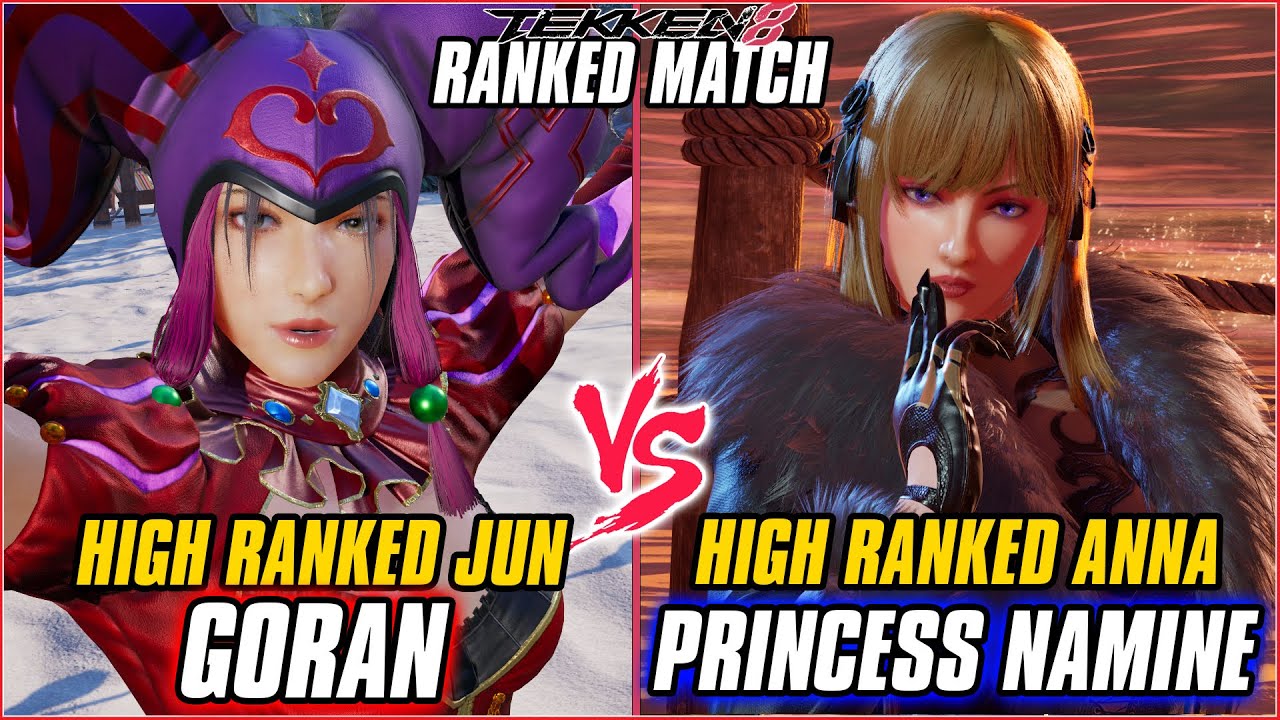 TEKKEN 8 ▰ GORAN (Jun) vs PRINCESS NAMINE (Anna) ▰ T8 RANKED GAMEPLAY