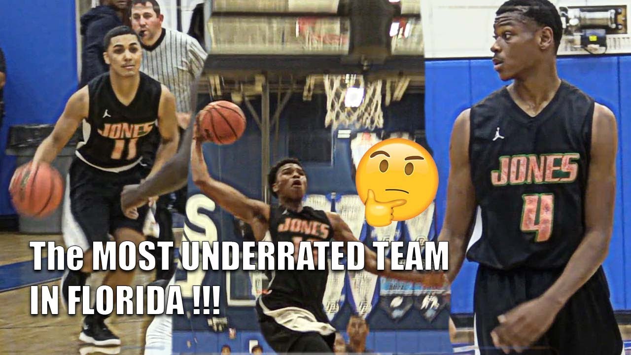 You CAN'T Guard Jelani Moreno! Jones HS is Most UNDERRATED Team in Florida