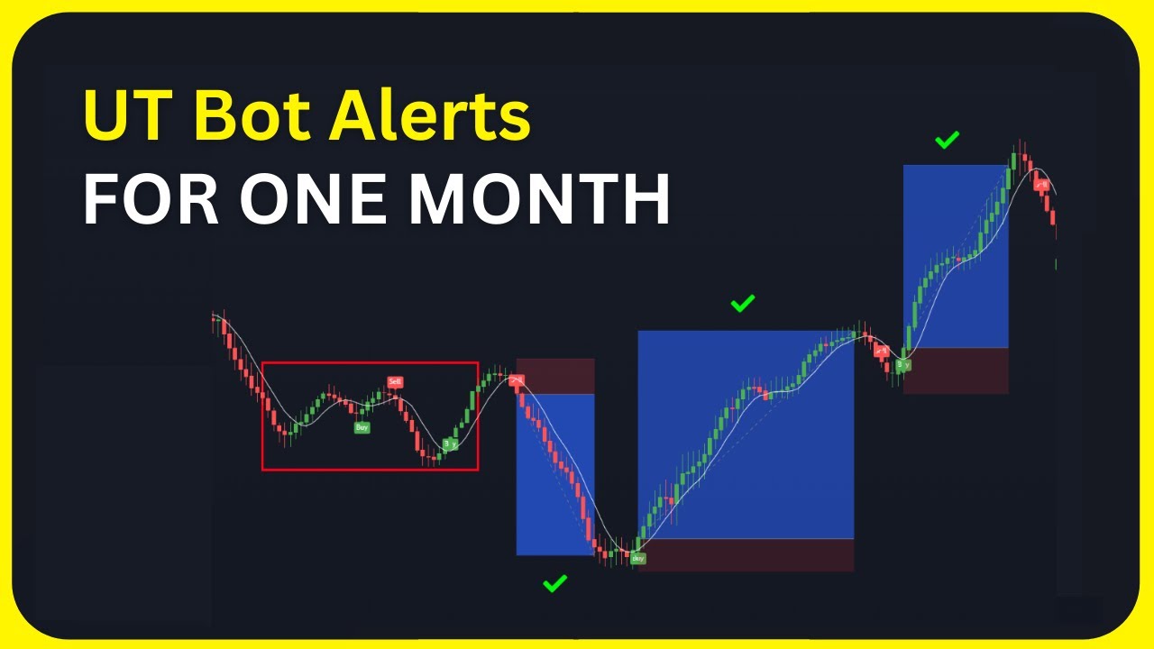 I Tested UT BOT ALERTS TradingView Strategy for an ENTIRE MONTH