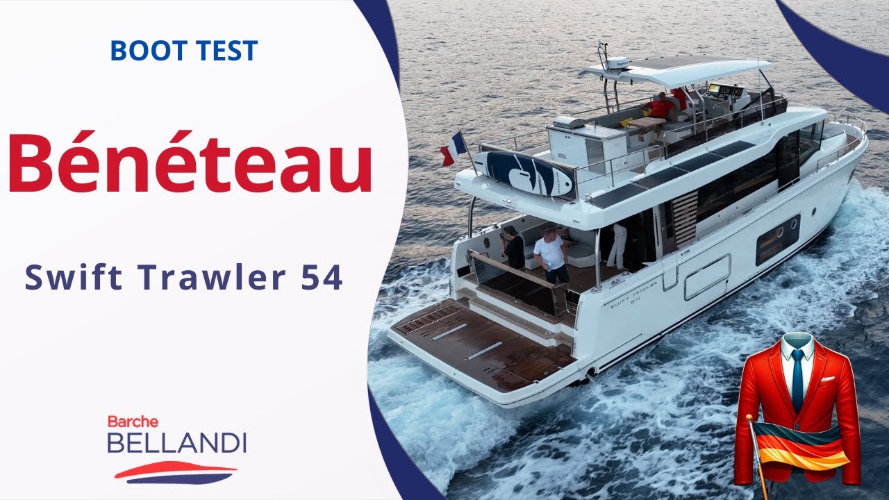 World Premiere: Entdecken Sie den neuen Bénéteau Swift Trawler 54 - Innovation und Komfort auf See