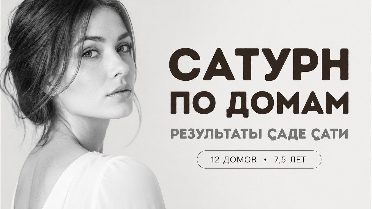 Уроки Саде Сати и Результаты Транзита Сатурна по домам гороскопа (eng sub)