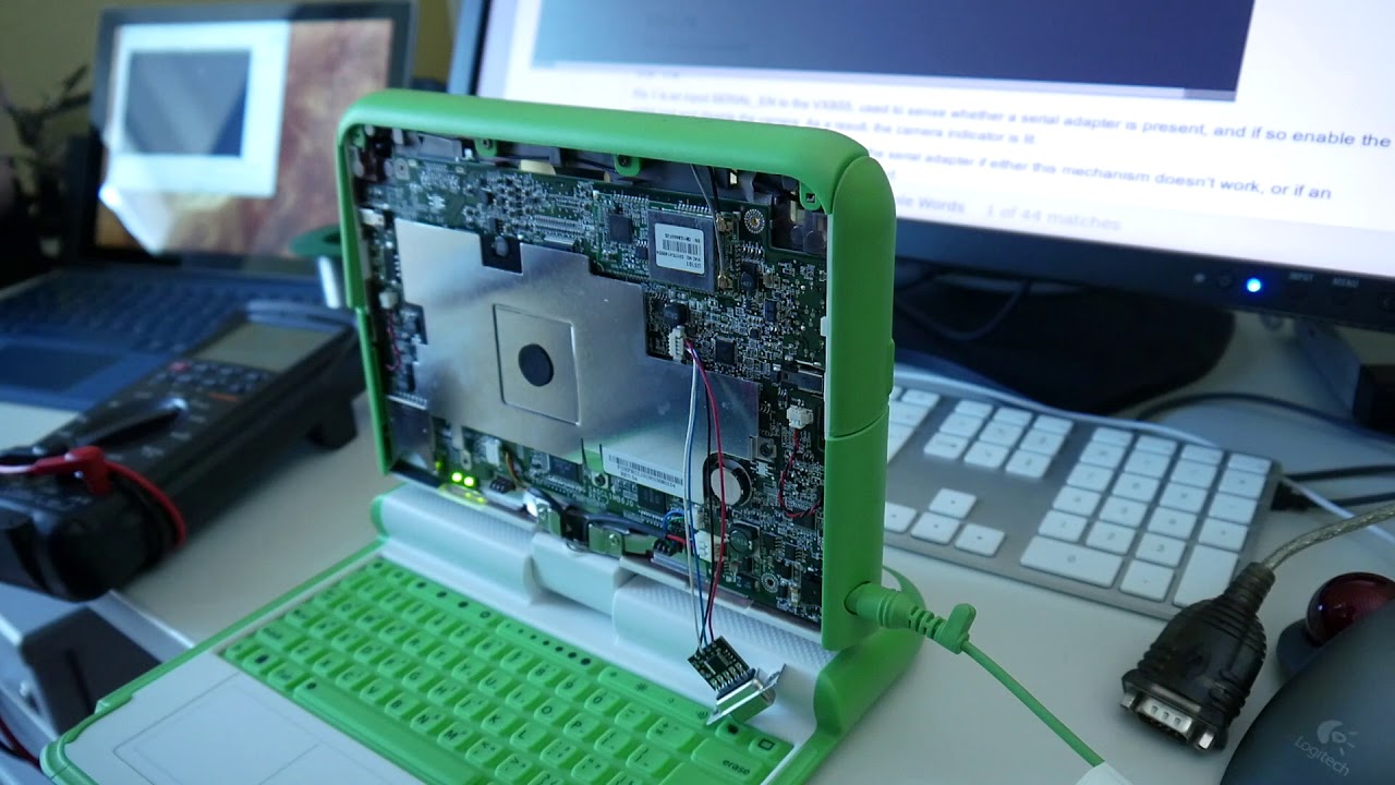 One Laptop Per Child XO-1 unbricking & serial TTL converter