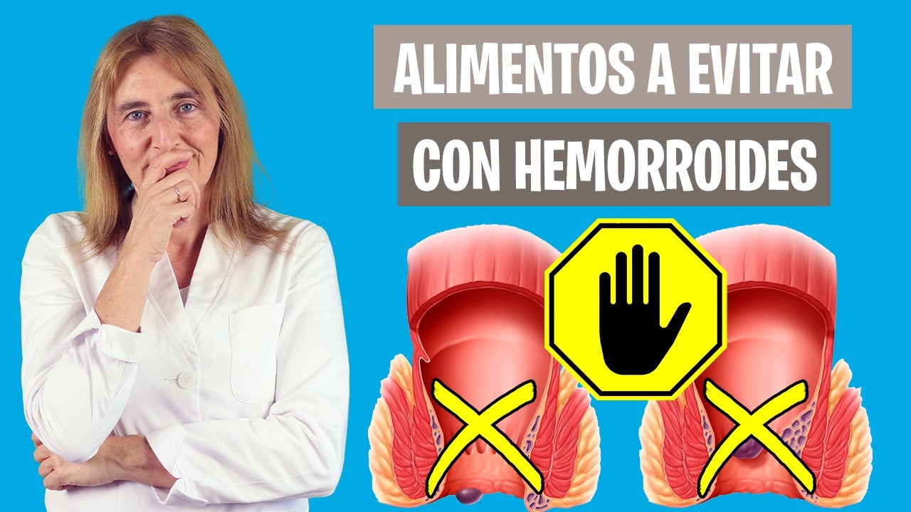 Si tienes ALMORRANAS debes SABER ESTO | No comas esto con hemorroides | Nutrición clínica