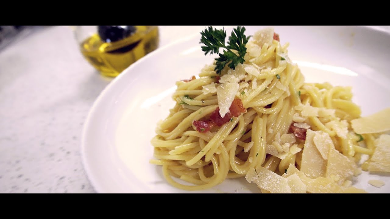 Cómo hacer una Pasta Carbonara con Chef Torres. Tour sabor Recetas