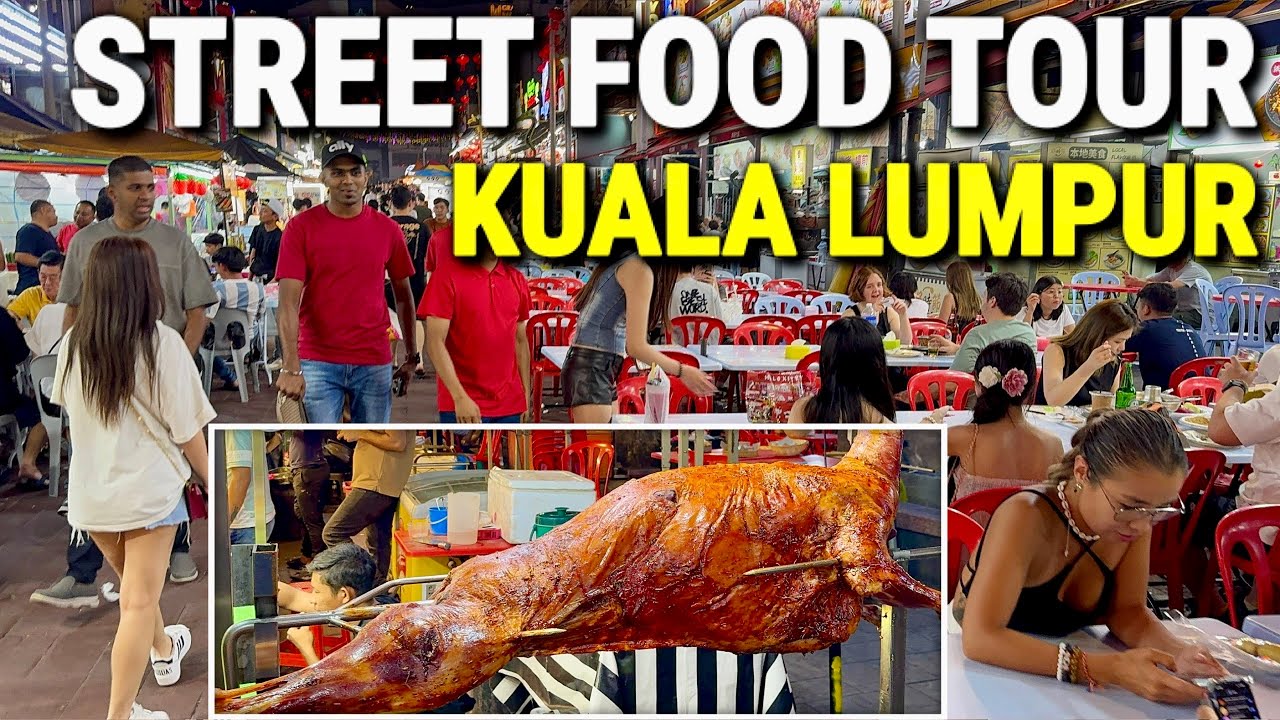 INSANE Street Food Tour in Kuala Lumpur, Malaysia 🇲🇾 2025 | Jalan Alor at Night