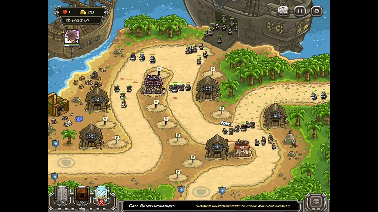 Buccaneer's Den - Kingdom Rush Frontiers - Iron Challenge Veteran - KRF5