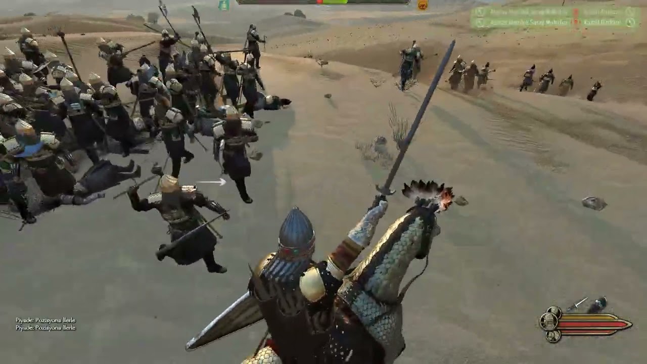 Mount & Blade Bannerlord  500 ASERAY MEMLÜK SARAY MUHAFIZI vs 500 KUZAİT DARKANI