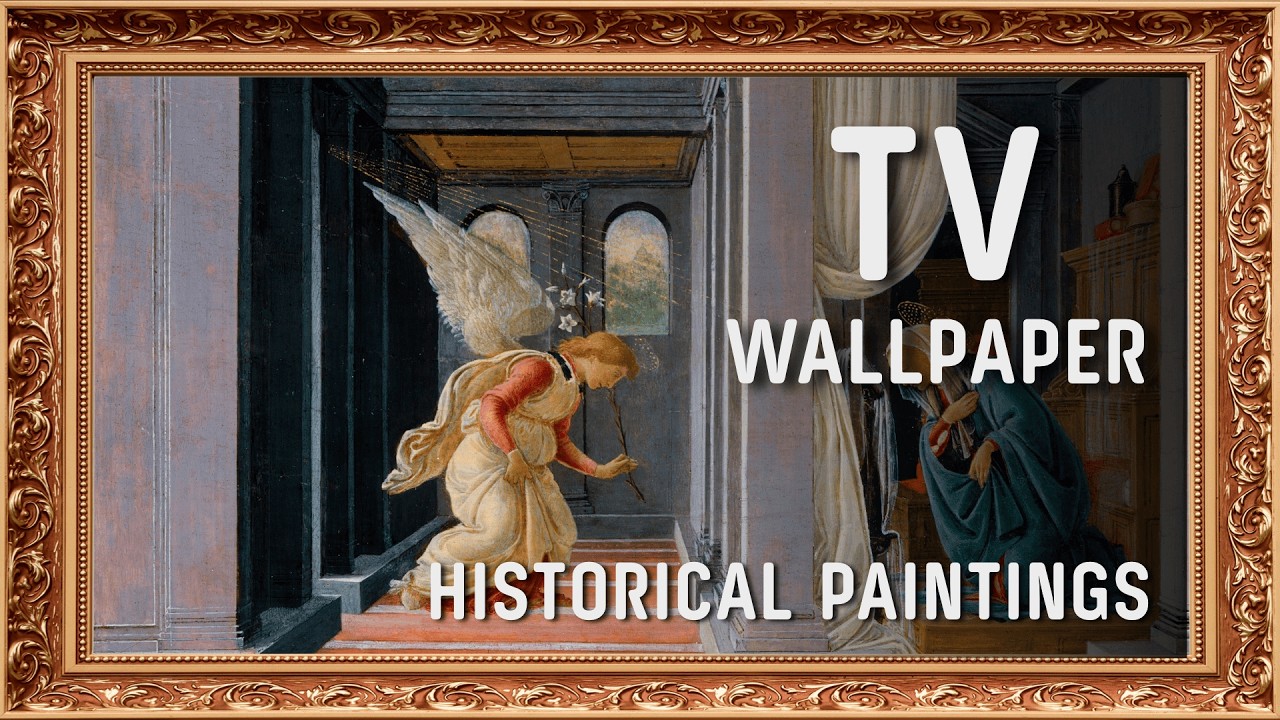 The Annunciation – Fra Filippo Lippi | Renaissance TV Art | folk arts