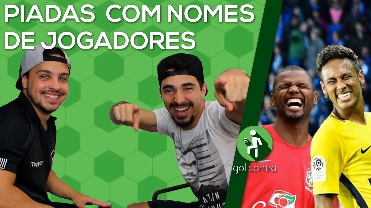 DESAFIO DAS PIADAS RUINS COM NOMES DE JOGADORES