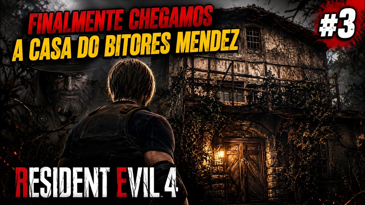 Resident Evil 4 Remake - Gameplay Completa: Chegando a Casa do Bitores Mendez #3