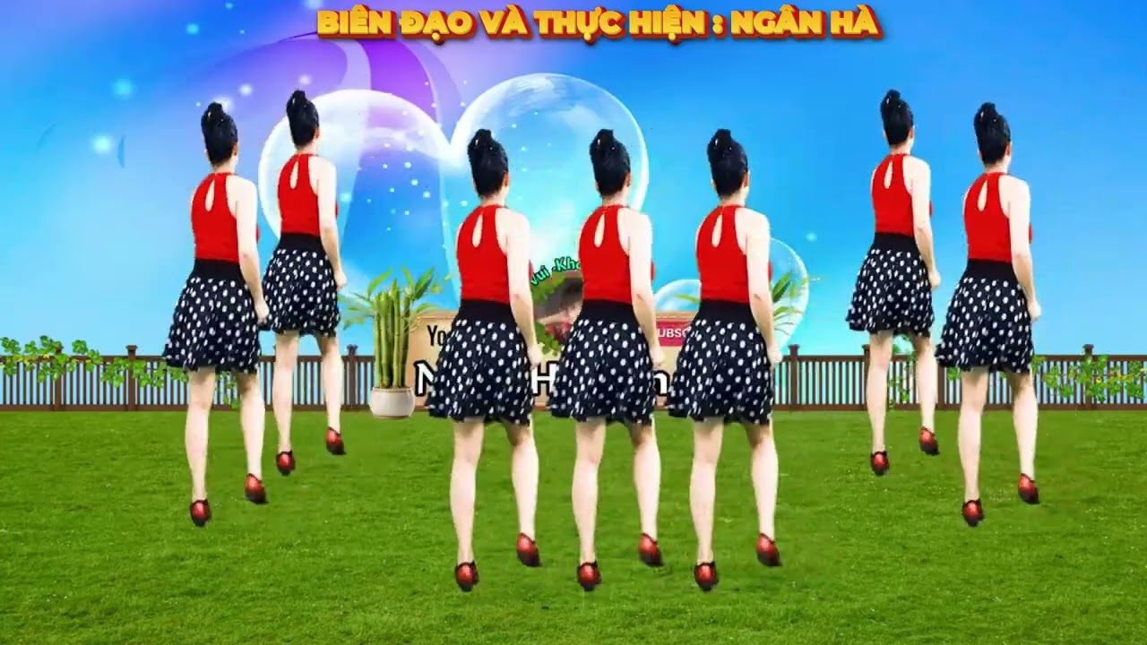 MỘNG HOA SIM-DÂN VŨ CÙNG HƯỚNG CHA CHA DỄ TẬP -ĐẸP-LẠ-BIÊN ĐẠO NGÂN HÀ