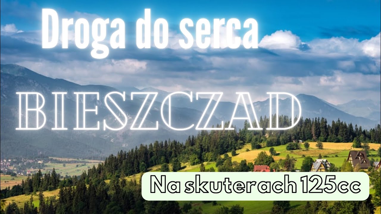 DROGA DO SERCA BIESZCZAD - Skutery 125 w trasie odc.2  #125cc #honda #yamaha