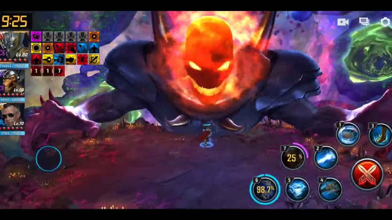Marvel Future Fight - Dormammu GBR - 22% Pierce (Solo)