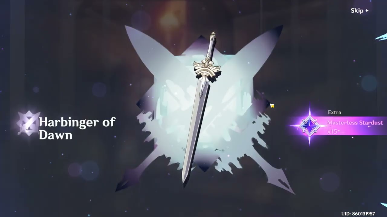 Genshin Impact my lucky pull of this year
