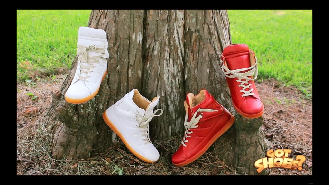 Maison Martin Margiela x H&M : Trompe L'oiel High Tops
