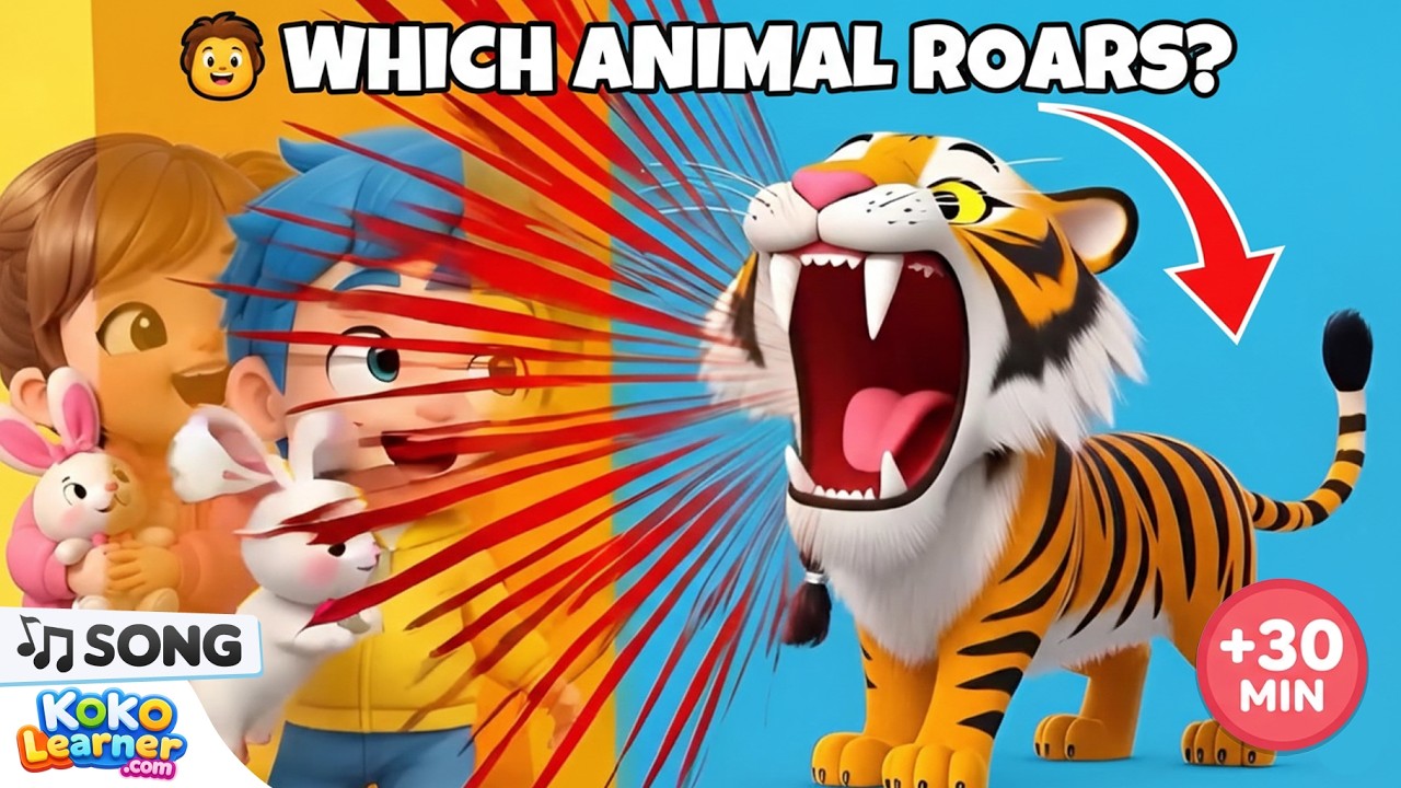 Animals Song for Kids | Farm Animals, Wild Animals & Pets | Animal Sounds for Preschool (30 Minutes)