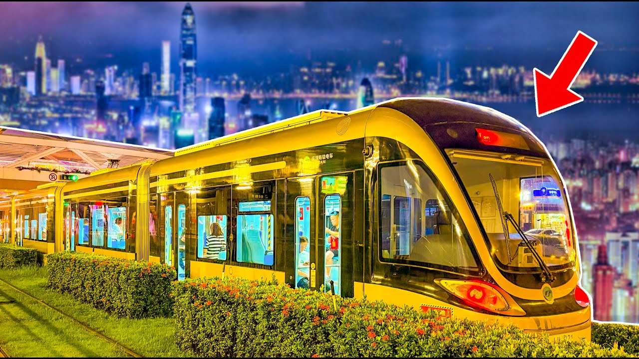 Travel to Shenzhen, China, and take a ride on Shenzhen's only light rail train (full guide)