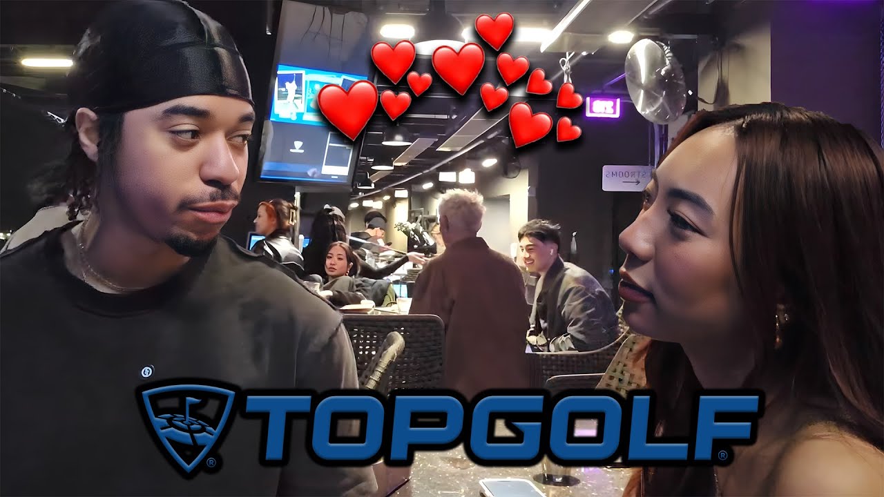 Arky And Lilkasian Go To TOPGOLF! (Full Date)