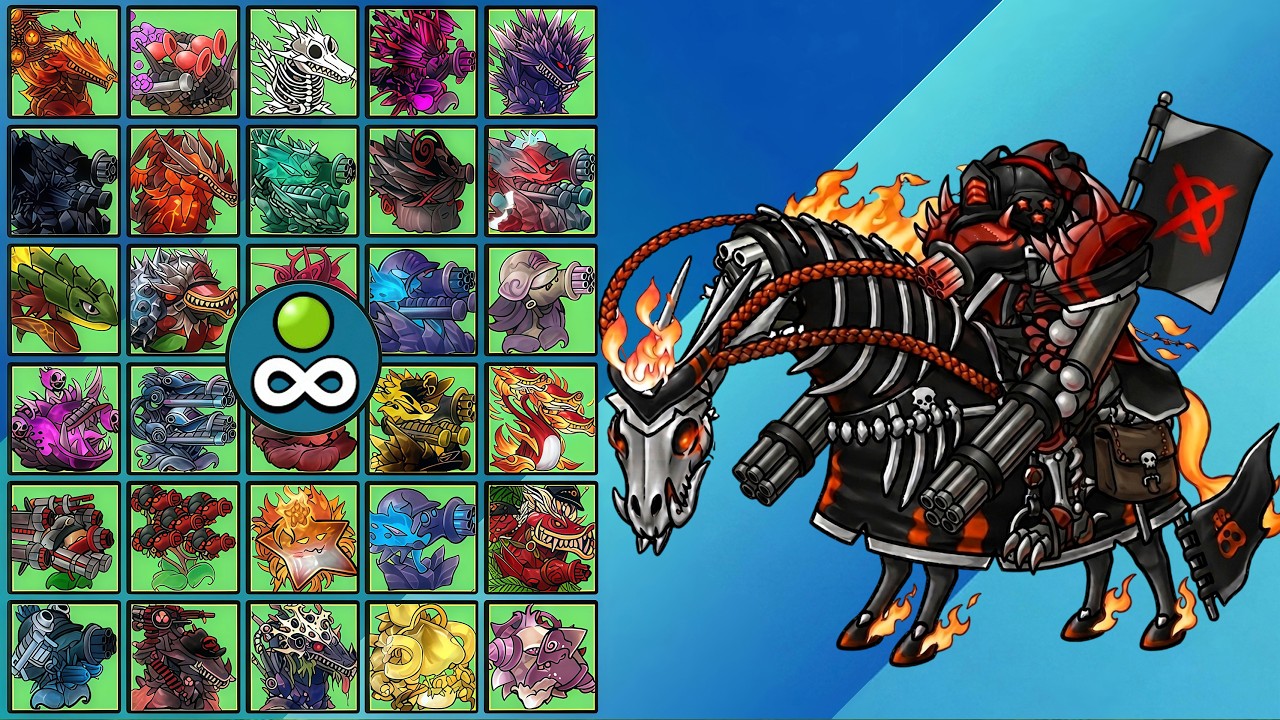 PVZ 1 Fusion 3.6 Challenge!! All Plants Fusion VS Ultimate Black Horror Zombies - Who Will Win?