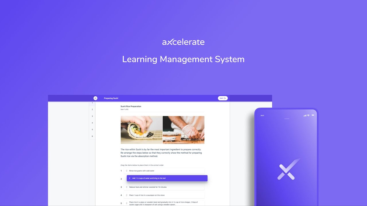 aXcelerate Webinar Series 004 - Learning Management System Overview