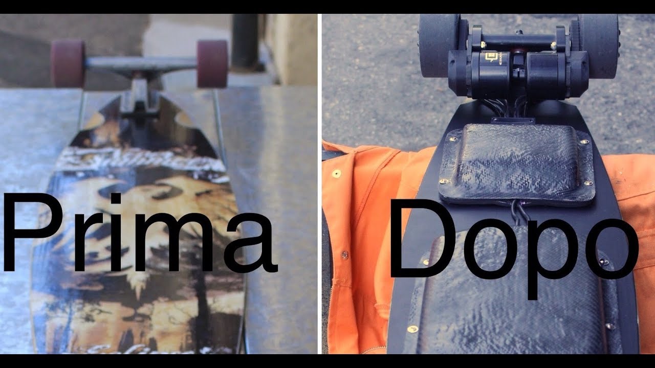 SKATEBOARD ELETTRICO FAI DA TE PARTE 3 L'ASSEMBLAGGIO ELECTRIC LONGBOARD DIY