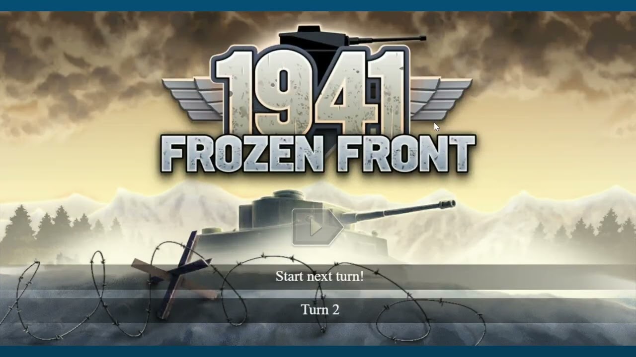 Tutorial play 1941 Frozen Front