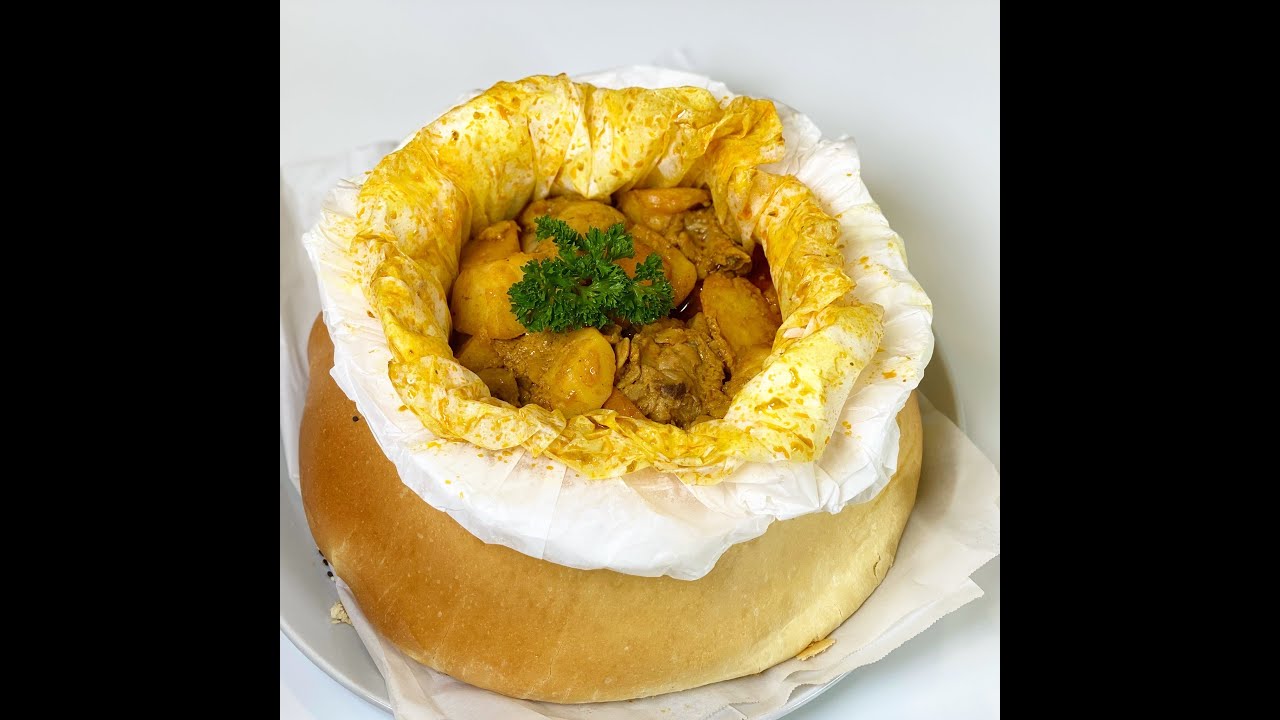 咖喱面包鸡