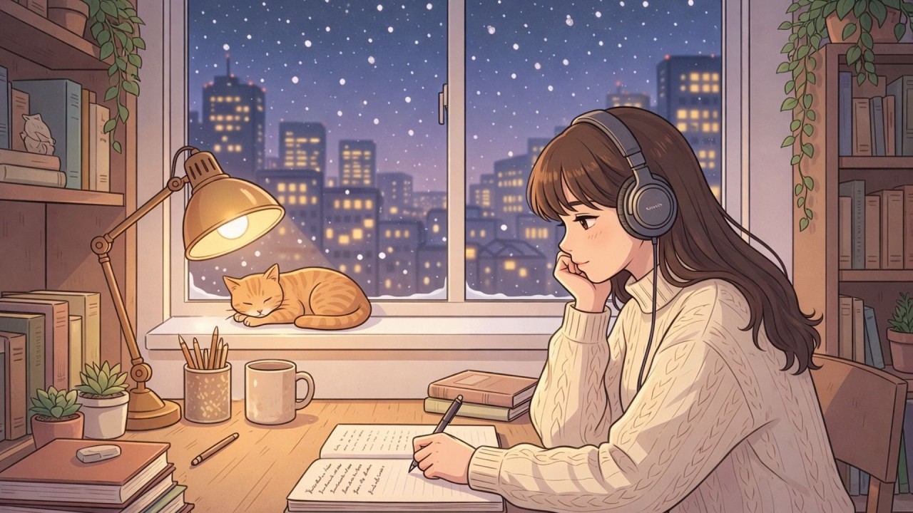 Late Night Lofi 🌙 – Chill Beats for Study, Relaxation & Deep Rest