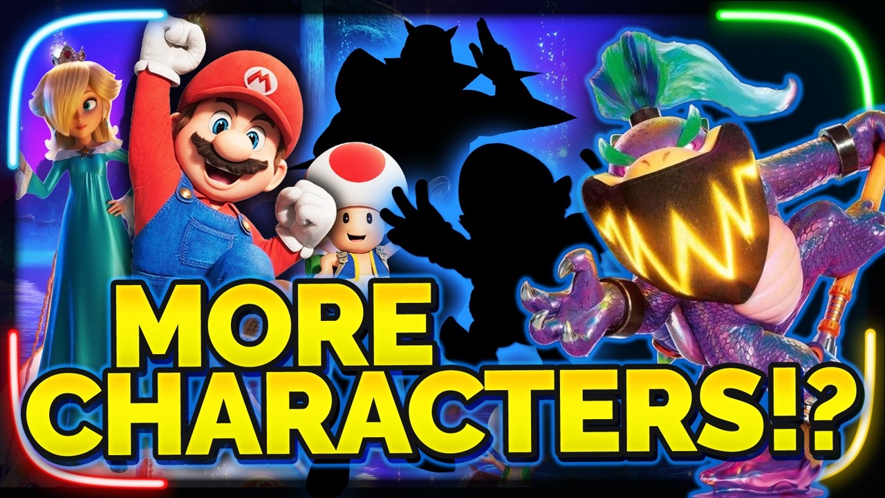 A New Bowser Jr Render Appears + More Characters in the Super Mario Galaxy Movie Confirmed?!