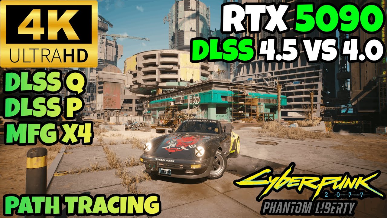 RTX 5090 | CYBERPUNK 2077 | DLSS 4.5 против 4.0 | Стоит ли переплачивать за производительность?