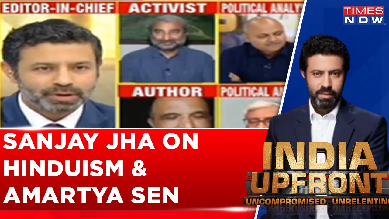 Rahul Shivshankar Rebukes Sanjay Jha On Hinduism, Amartya Sen & Politics | English News