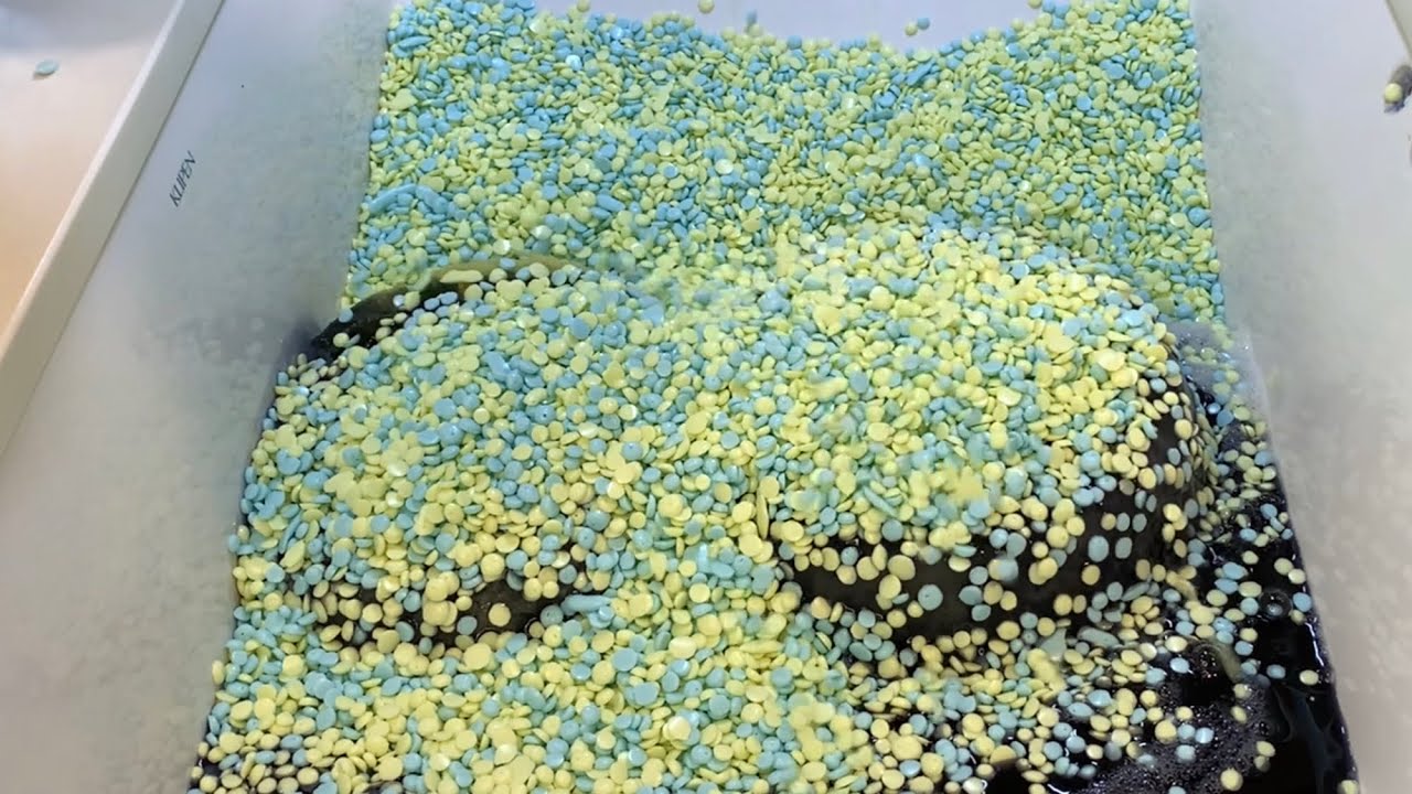 5 bottles of SCENT BOOSTERS 💙❤️ + 🖤 BACK 2 BLACK 2 🖤  - sponge ASMR