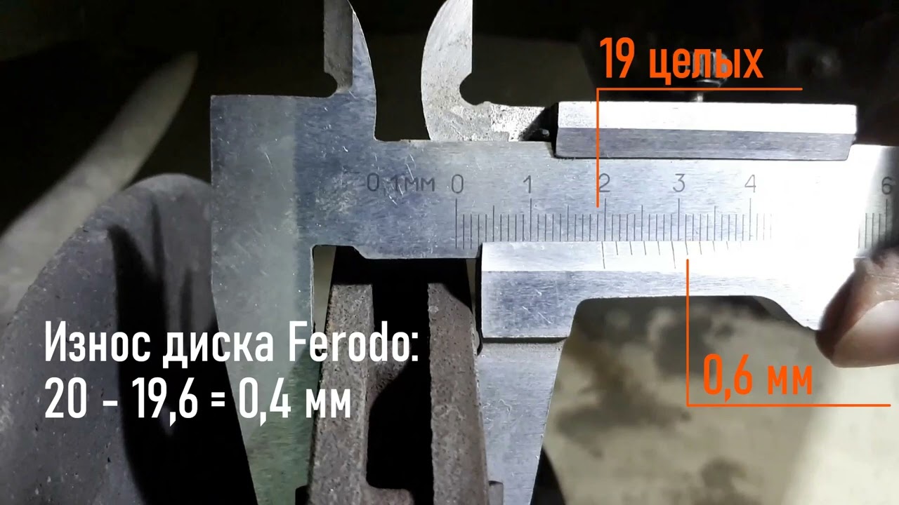 Передние колодки ТИИР или Ferodo – 2 года спустя