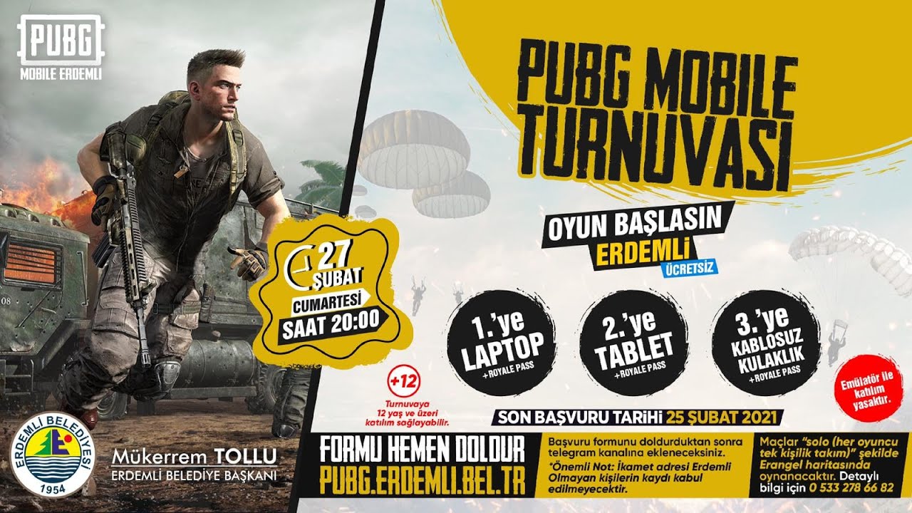 PUBG MOBİLE ERDEMLİ TURNUVASIFİNAL MAÇLARI
