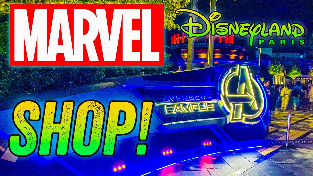 EVERYTHING In The Marvel Shop Disneyland Paris