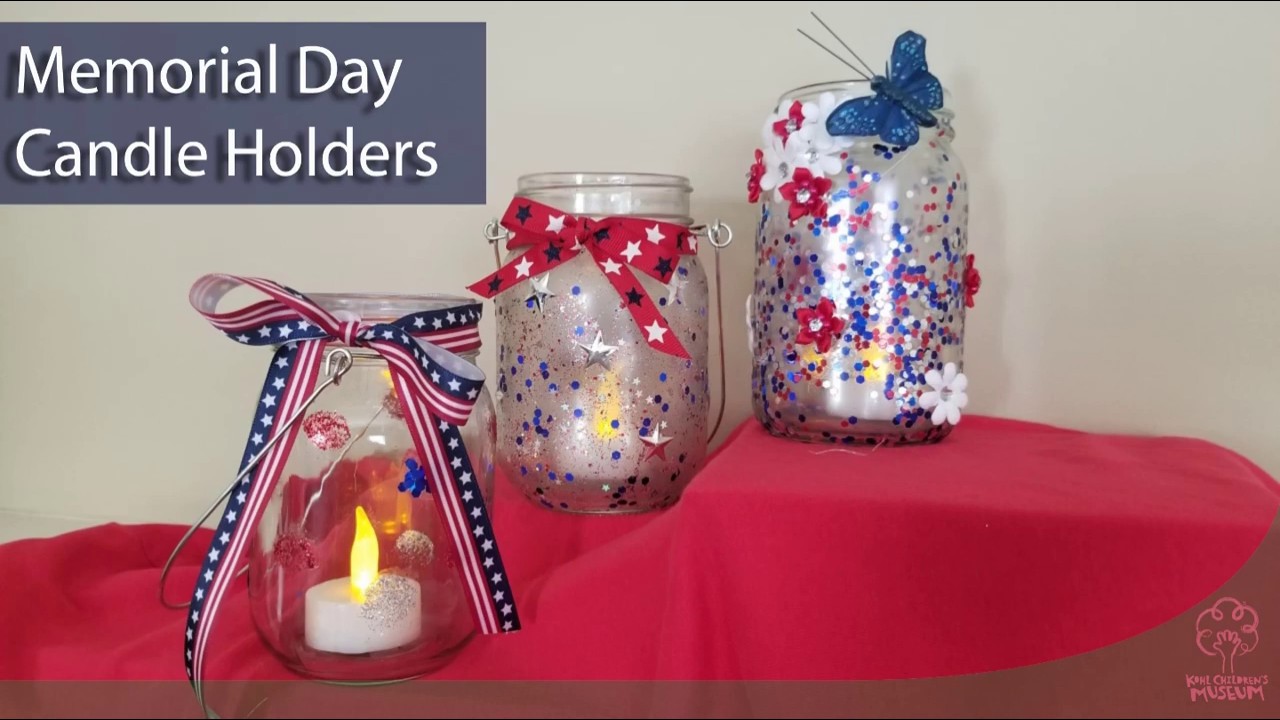 Memorial Day Candle Holders
