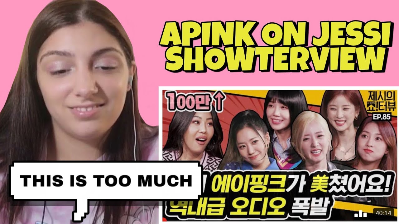 Apink's legendary tension interview with Jessi.《Showterview with Jessi》EP.85 | REACTION