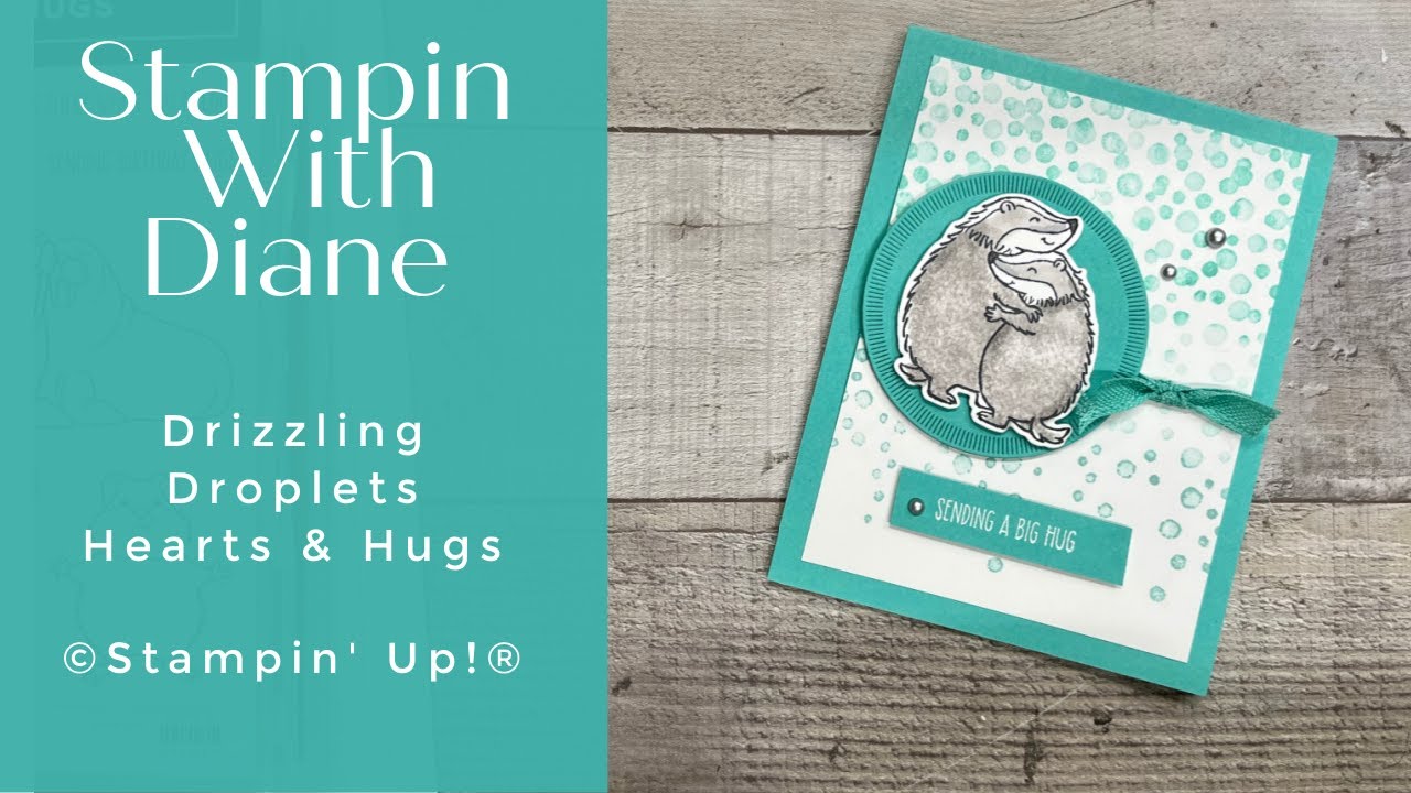 Now What?  Drizzling Droplets Stamp Set