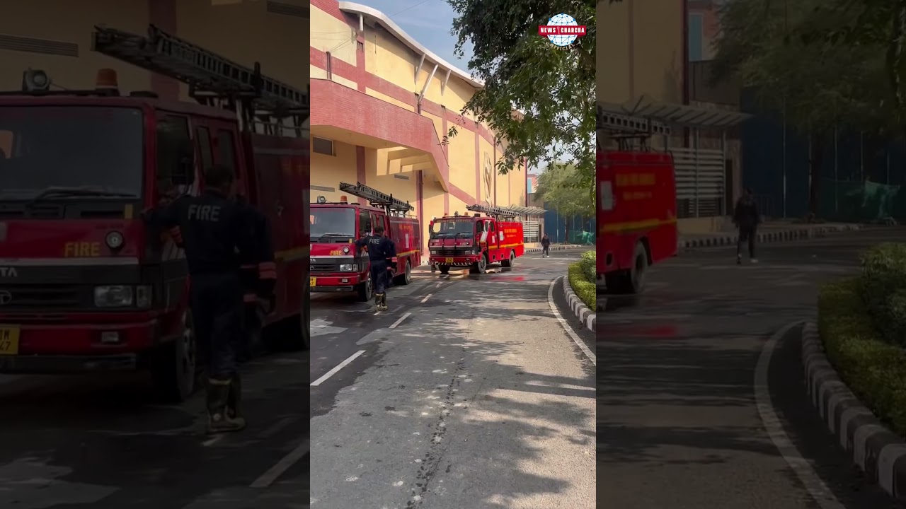 🔥Major Fire at Guru Gobind Singh Indraprastha University #delhinews #news #ggsipuniversity #ggsipu