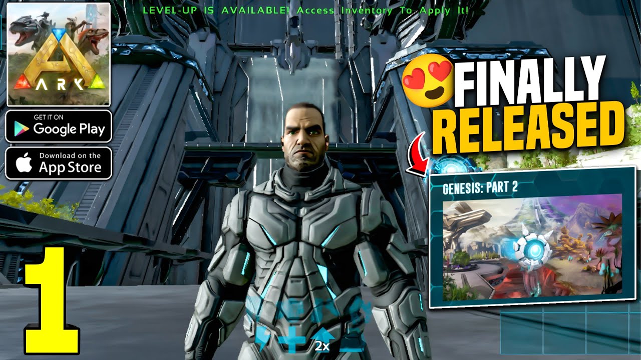 🔥 ARK Mobile Genesis 2 Released! | INSANE First Look Gameplay 😱 | Unlimited Edition Hindi 🎮