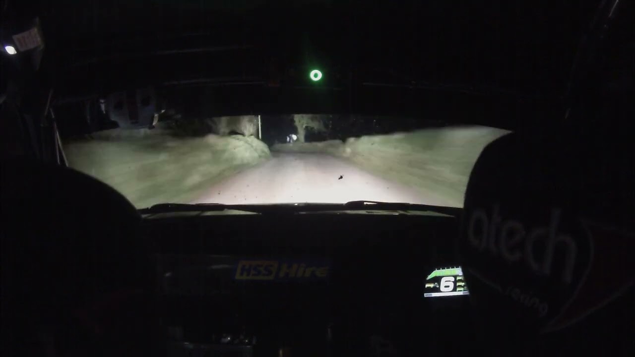Jonathan Pringle/Pierce O'Callaghan West Cork Rally--- Stage 3 Night Stage