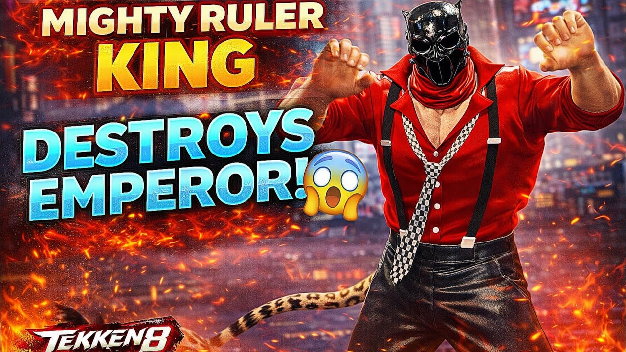 Mighty Ruler King DESTROYS Tekken Emperor King 😱 | King Mirror Match Tekken 8