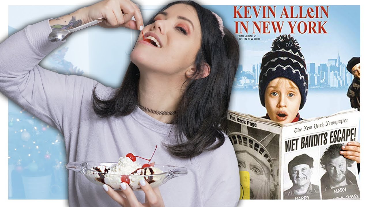 Wie schmeckt der Eisbecher aus Kevin allein in NewYork?