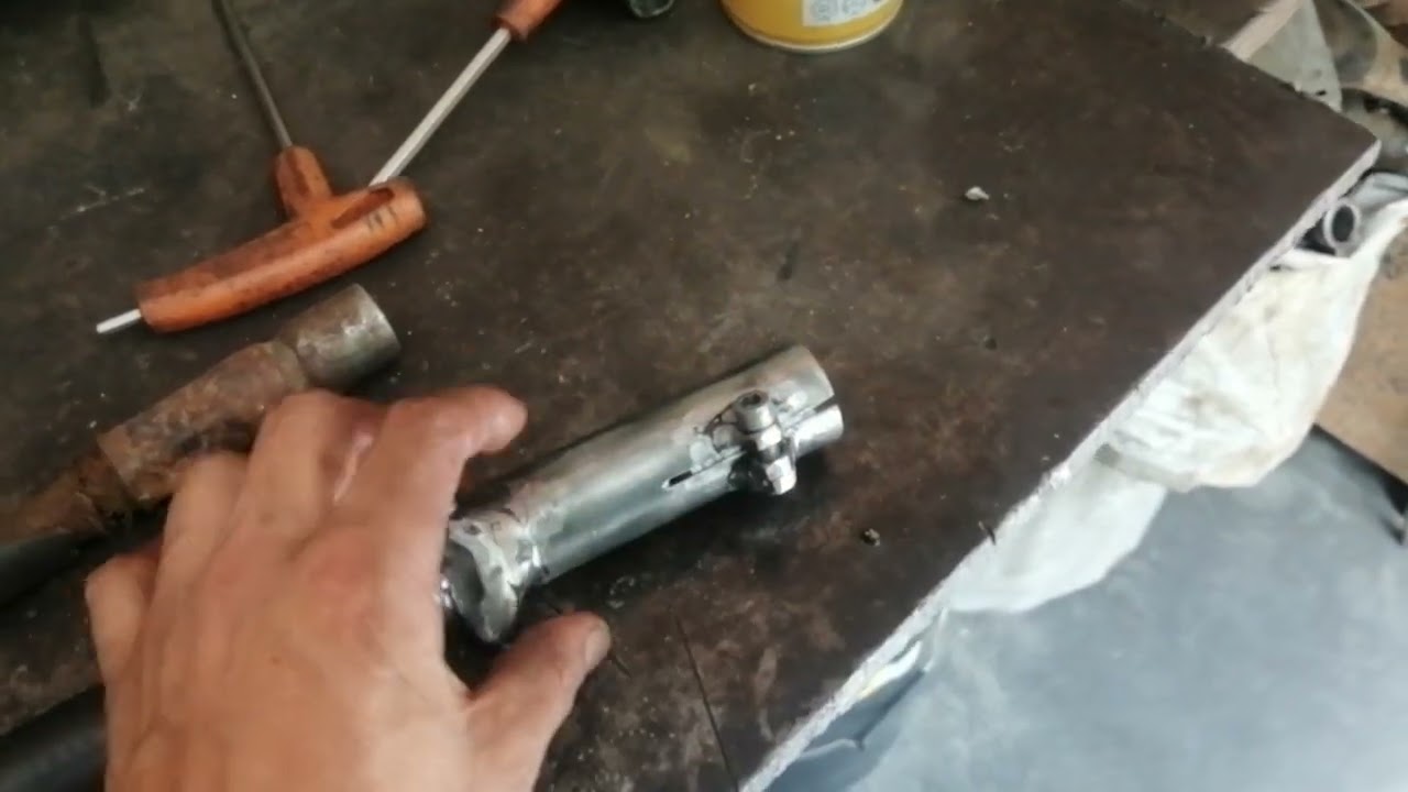 Cómo reparar o fabricar Guaya de transmisión flexible para guadaña desbrozadora de morral.