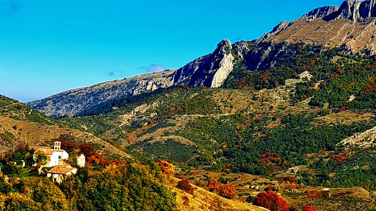 Couple Living in an Abandoned Village High in the Italian Mountains
