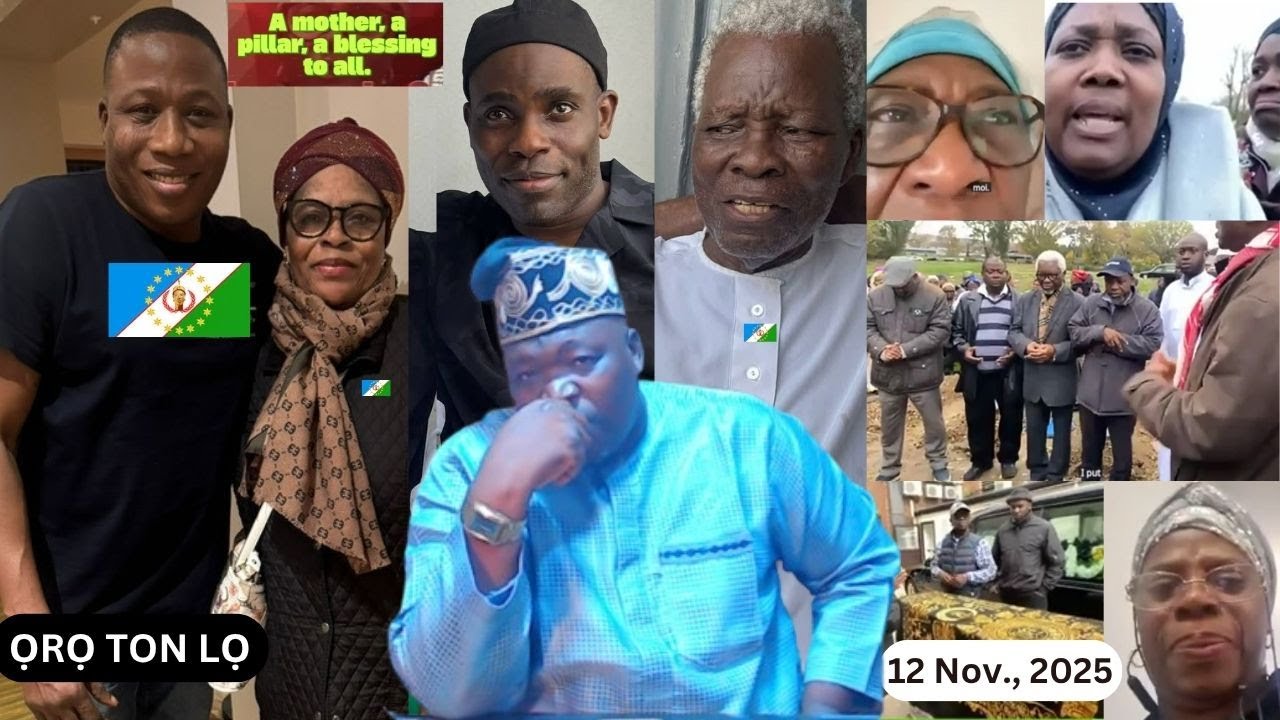 YORUBA! ERIN NLA LO WO YI  O! ACCEPT OUR CONDOLENCES YORUBA NATION .