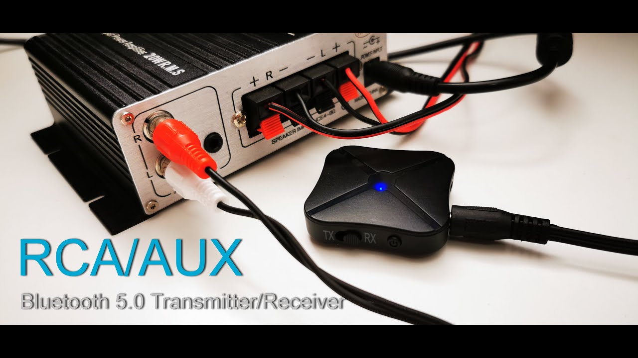 RCA/AUX Bluetooth 5.0 Receiver/Transmitter