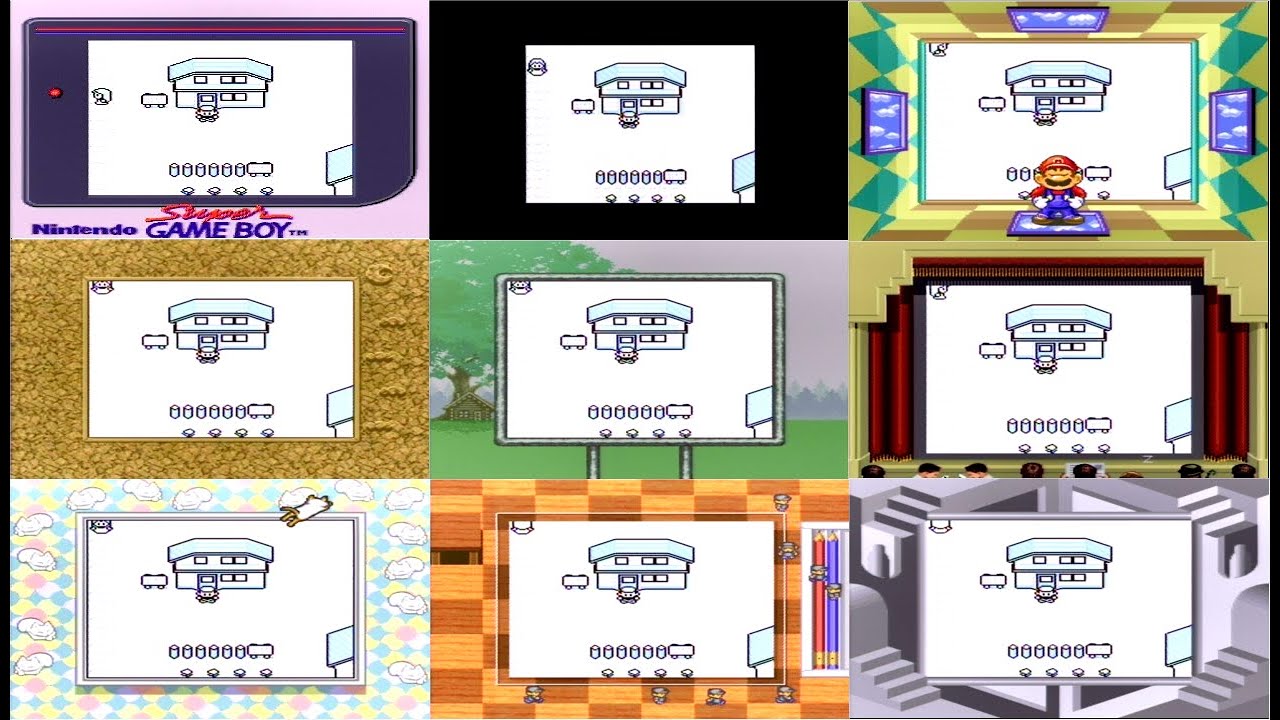 【全9種】スーパーゲームボーイのピクチャーフレーム紹介